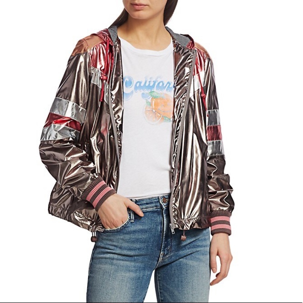 Mother The Triple Sport Breaker in Metal Magic (Metallic Multicolor), Size S